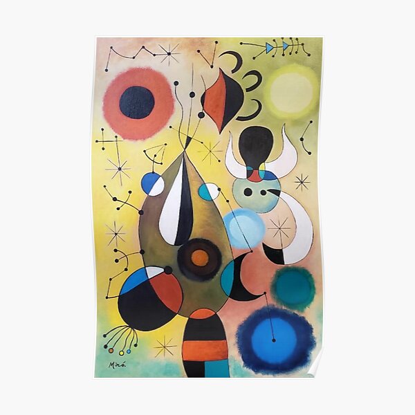 Joan Miró Malerei Poster