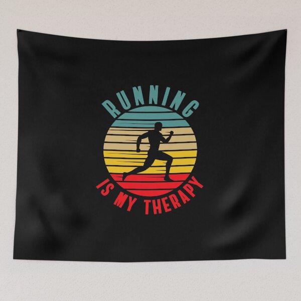 Item preview, Running is My Therapy designed and sold by TheBeastNation.