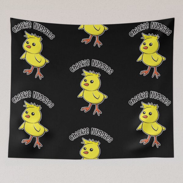 Item preview, Chickie Nuggies or Chicky Nuggies Cute Funny Baby Chick designed and sold by OopteesLydia.