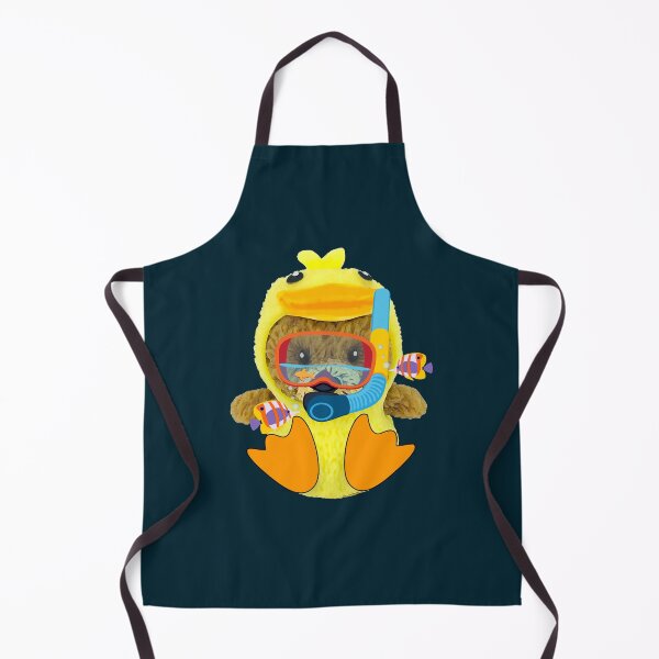 Item preview, cute bear duck lala diving designed and sold by bearlalaland.