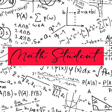 Artwork thumbnail, Math Student For Math lovers by CEDdesign