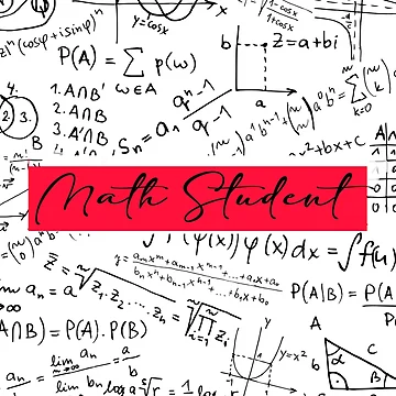 Artwork thumbnail, Math Student For Math lovers by CEDdesign