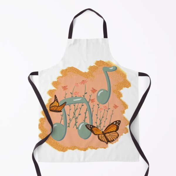Item preview, Music notes, butterflies, and flowers designed and sold by PenningtonPrint.