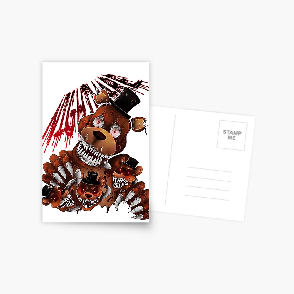 FNAF 1 Postcard for Sale by AngrySlowpoke