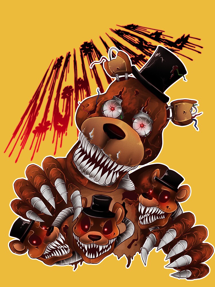 Compra online de Fnaf Withered Freddy Fanart Five Nights At