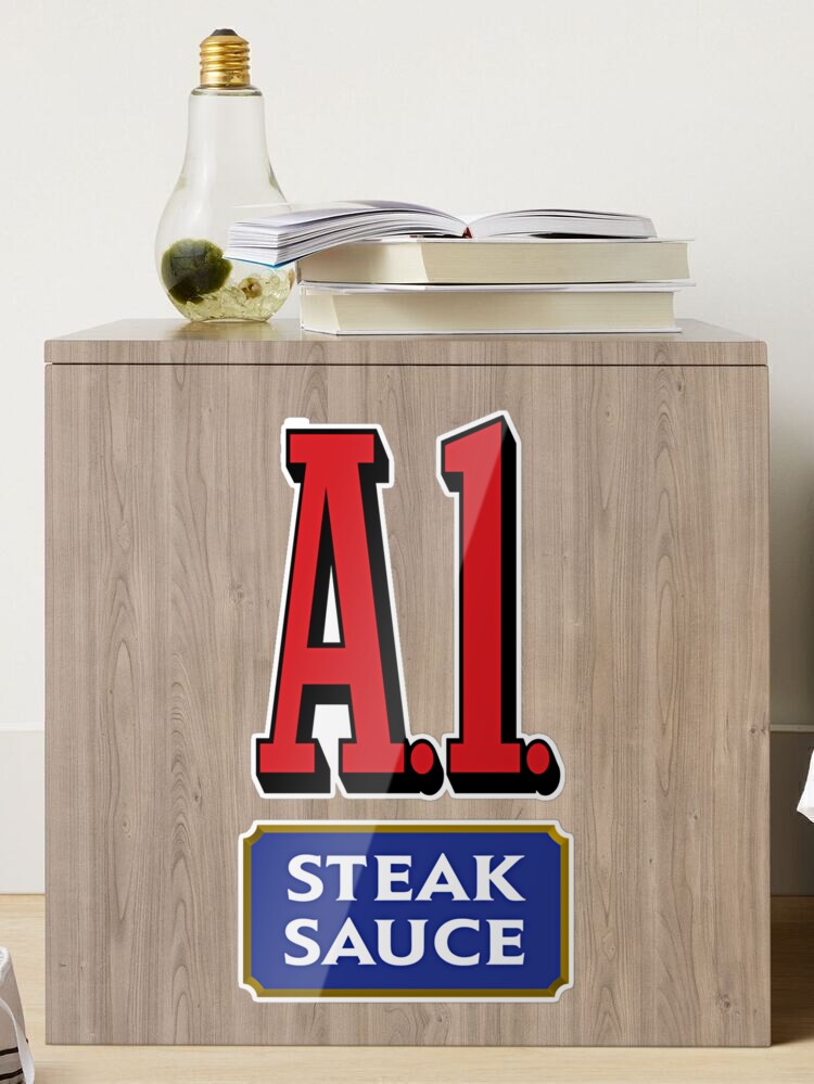 A1 Steak sauce  Sticker for Sale by dietsprite