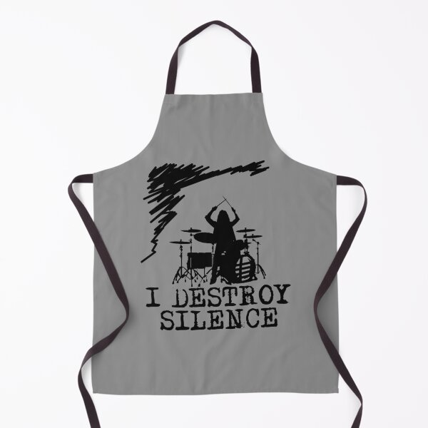 Item preview, I Destroy Silence (Drum) 1 designed and sold by Crystarowz.