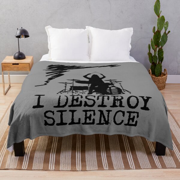 Item preview, I Destroy Silence (Drum) 1 designed and sold by Crystarowz.