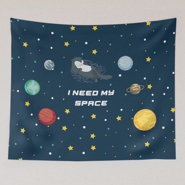 Item preview, I need my space with otter designed and sold by ade-datt.