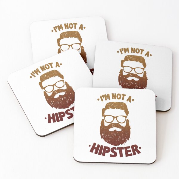 Item preview, Im Not A Hipster designed and sold by DialInsignia.