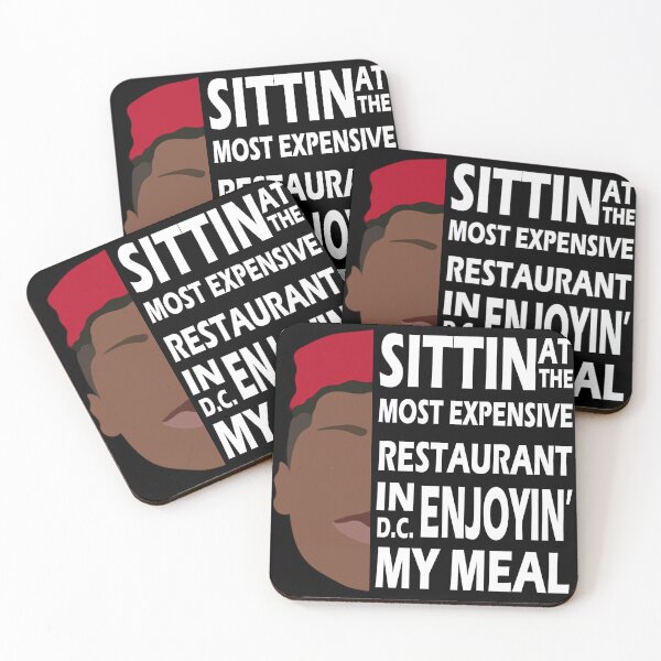 Item preview, Rolling Ray "Sittin' At The Most Expensive Restaurant In DC" Half Face designed and sold by totheleftist.