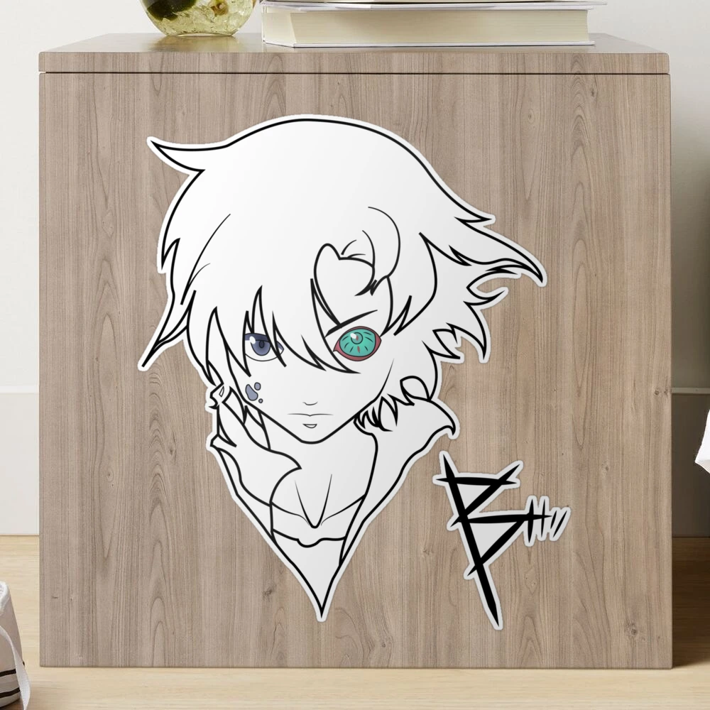 B: The Beginning - Koku Sticker for Sale by reelanimedragon