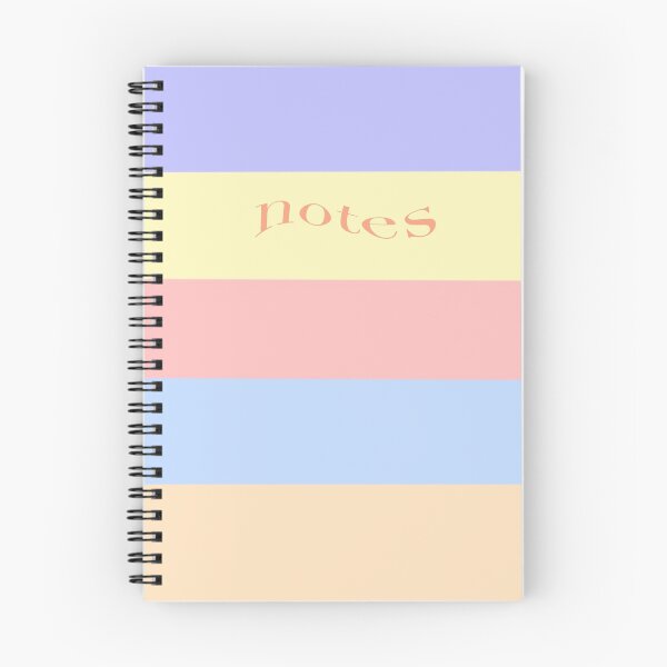 Item preview, colorful notebook designed and sold by b-stickers1.