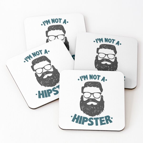 Item preview, Im Not A Hipster designed and sold by DialInsignia.
