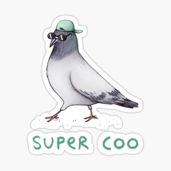 Super Coo Sticker