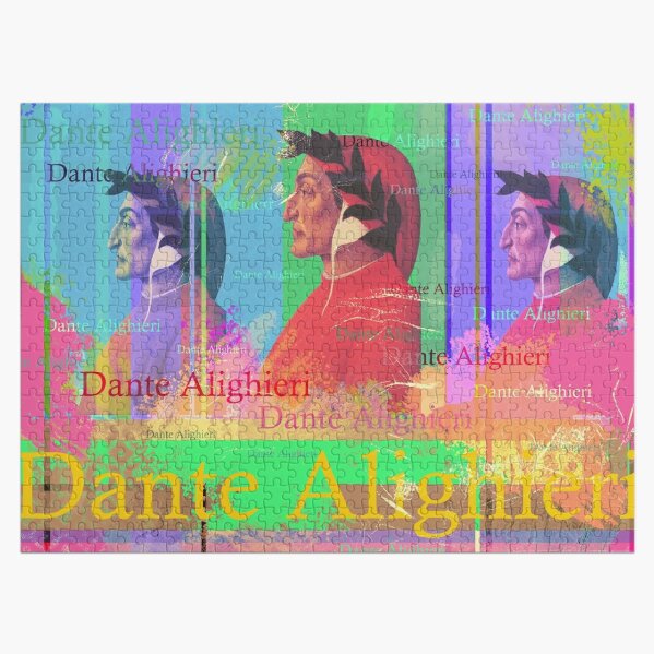 Dante Alighieri atmospheric portrait Italian writer