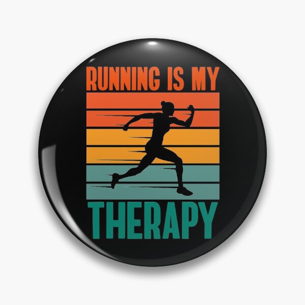 Item preview, Running is My Therapy designed and sold by TheBeastNation.