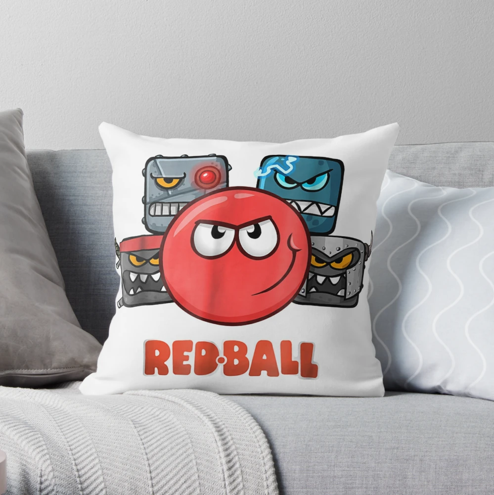 Red Ball 4 - The Box Face Sticker for Sale by impartialfurnit