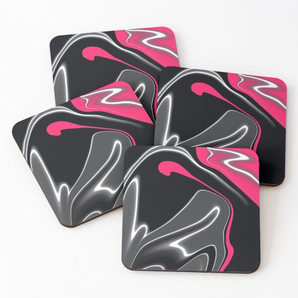 Item preview, Black 'n' White Dash of Pink designed and sold by sdjames.
