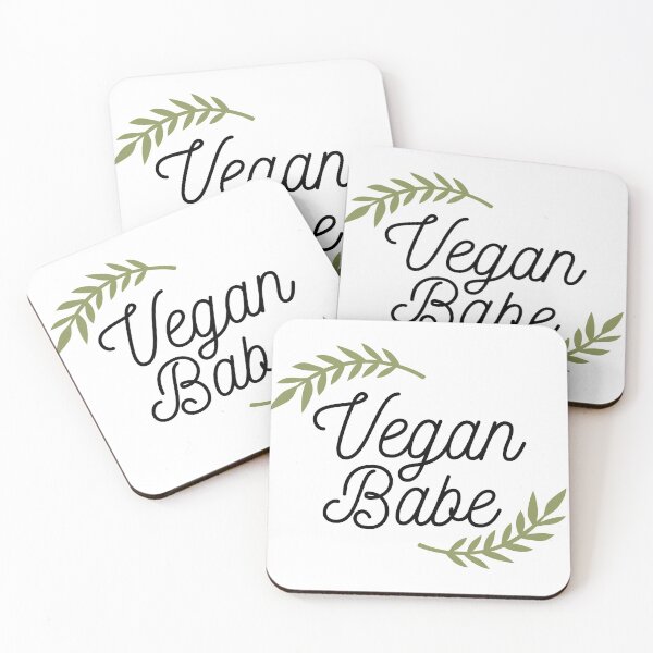 Item preview, Vegan Babe quote - Veganuary designed and sold by Pandoras-Boxx.