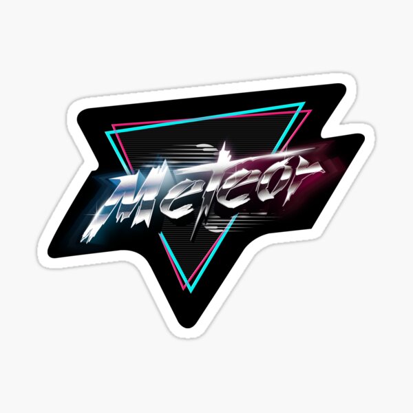 Meteor - "Parallel Lives" album artwork Sticker