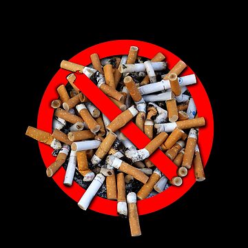 Artwork thumbnail, No Cigarette Smoking Not Sign by notstuff