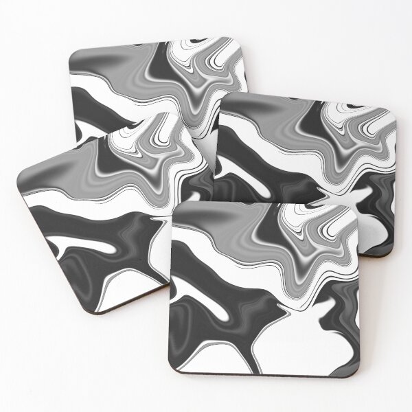 Item preview, White 'n' Black Abstract designed and sold by sdjames.