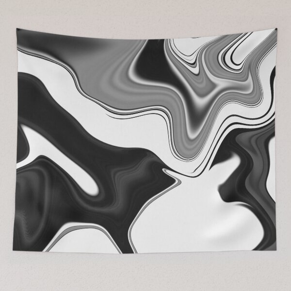 Item preview, White 'n' Black Abstract designed and sold by sdjames.