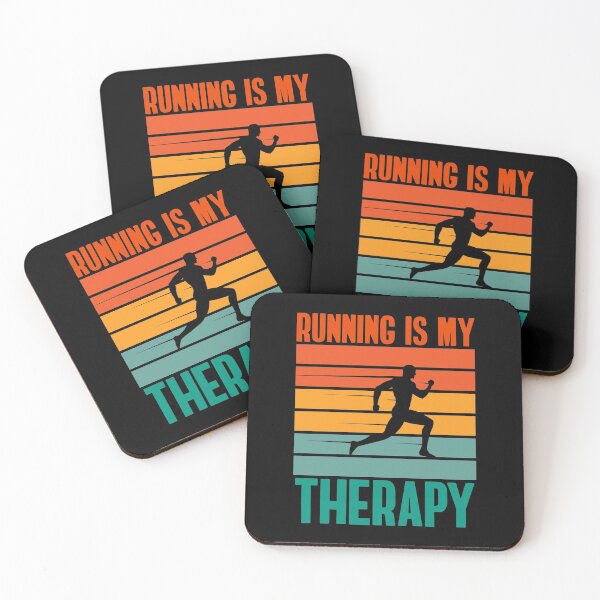 Item preview, Running is My Therapy designed and sold by TheBeastNation.