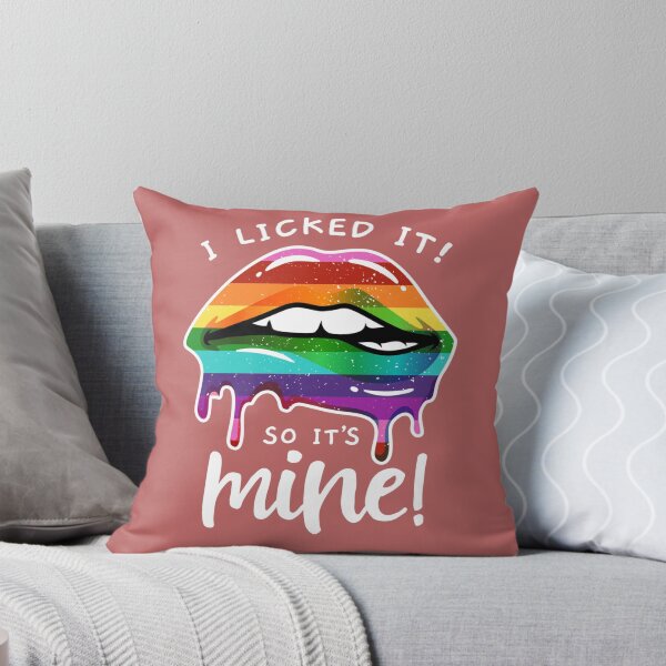 Item preview, LGBT Flag Dripping Lips I Licked It So It's Mine designed and sold by DuongBui.