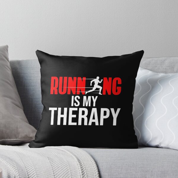 Item preview, Running is My Therapy designed and sold by TheBeastNation.