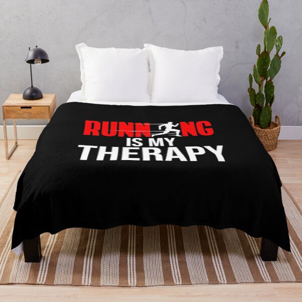 Item preview, Running is My Therapy designed and sold by TheBeastNation.