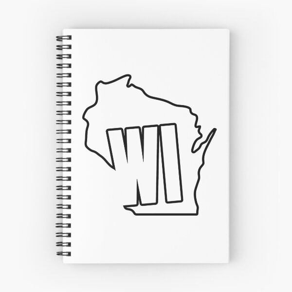 Item preview, Wisconsin Black Outline designed and sold by designguychris.