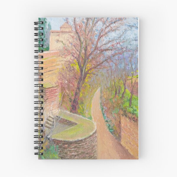 Item preview, Ancient stone and brick walls of the Alhambra, Granada, Spain designed and sold by Dai Wynn Fine Art.
