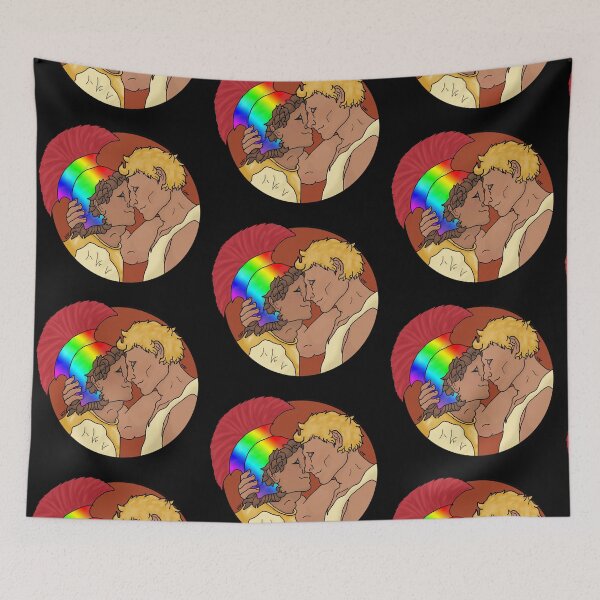Item preview, Achilles and Patroclus designed and sold by CasualGoshawk.