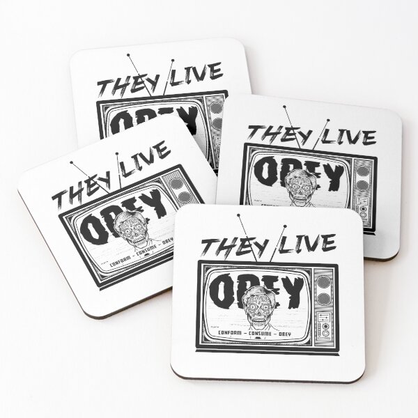 Item preview, They live ‐ conform consume obey  designed and sold by redwane.