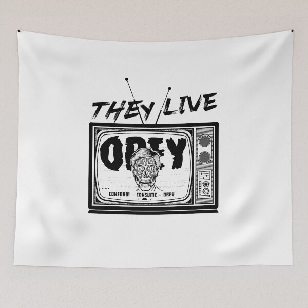 Item preview, They live ‐ conform consume obey  designed and sold by redwane.
