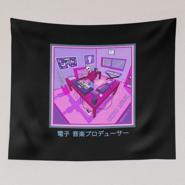 Item preview, Vaporwave Art - Japanese Electronic Music Producer Aesthetic designed and sold by Hitagivapor.