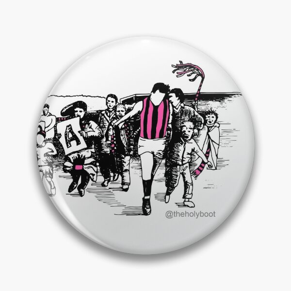 Item preview, Footy hero in Pink designed and sold by TheHolyBoot.
