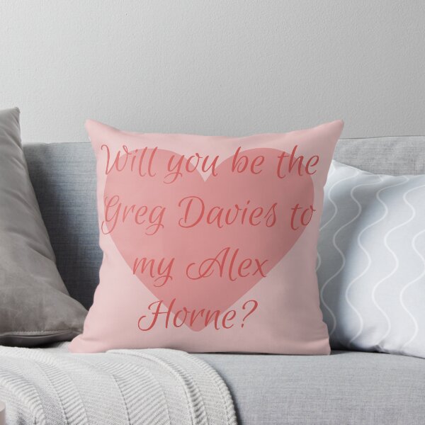 Item preview, Will you be the Greg Davies to my Alex Horne: Taskmaster Valentine [pink] designed and sold by bellatierra.