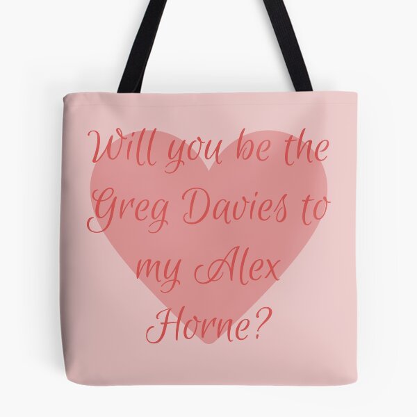 Item preview, Will you be the Greg Davies to my Alex Horne: Taskmaster Valentine [pink] designed and sold by bellatierra.
