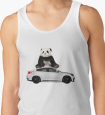 White X6 Look Like A Panda Tank Top