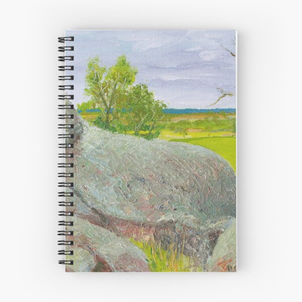 Item preview, Bushranger Dan Morgan's granite boulder lookout designed and sold by Dai Wynn Fine Art.