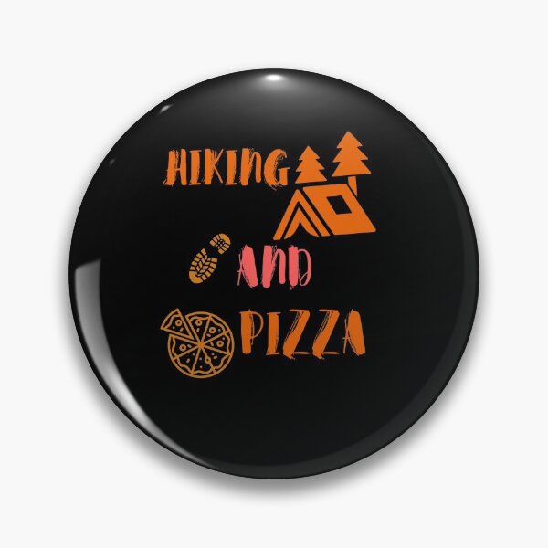 Item preview, Hiking and Pizza designed and sold by Quadghouls.