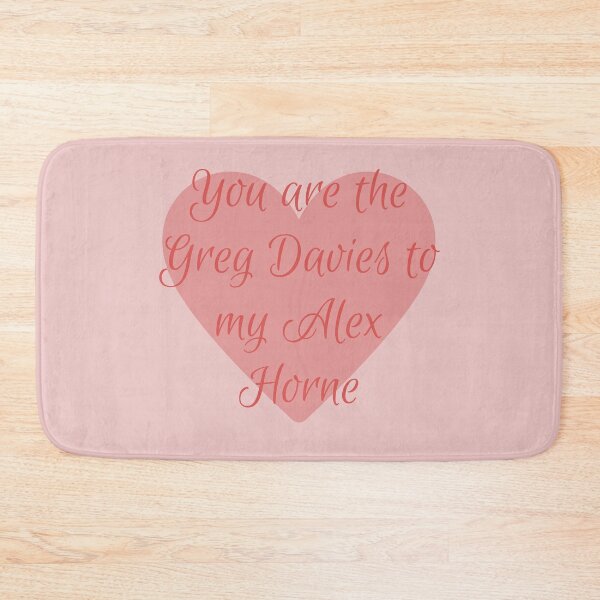 Item preview, You are the Greg Davies to my Alex Horne: Taskmaster Valentine [pink] designed and sold by bellatierra.