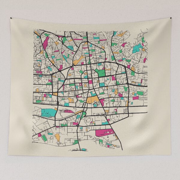 Item preview, Ulaanbaatar, Mongolia Street Map designed and sold by A Deniz Akerman.