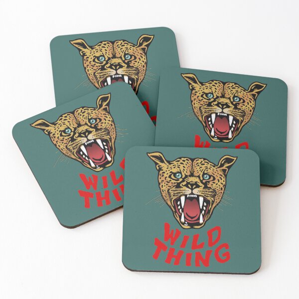 Item preview, Wild Thing Cheetah Sticker Poster Decal designed and sold by RikoOVAstore.