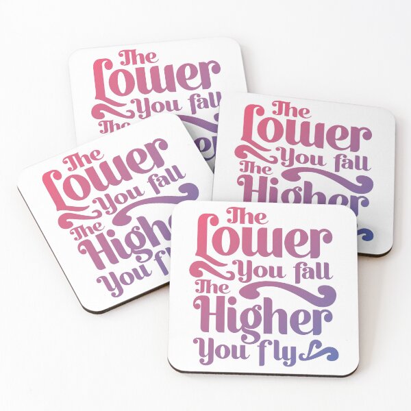 Item preview, The Lower You Fall, The Higher You Fly designed and sold by pintsandquarts.