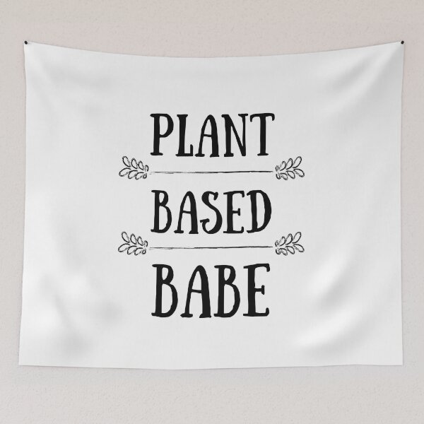 Item preview, Vegan Babe quote - Veganuary designed and sold by Pandoras-Boxx.