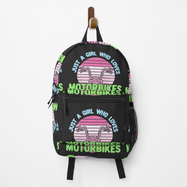 Item preview, Just a Girl Who Loves Motorbikes - Pink, Green designed and sold by Chubuter.